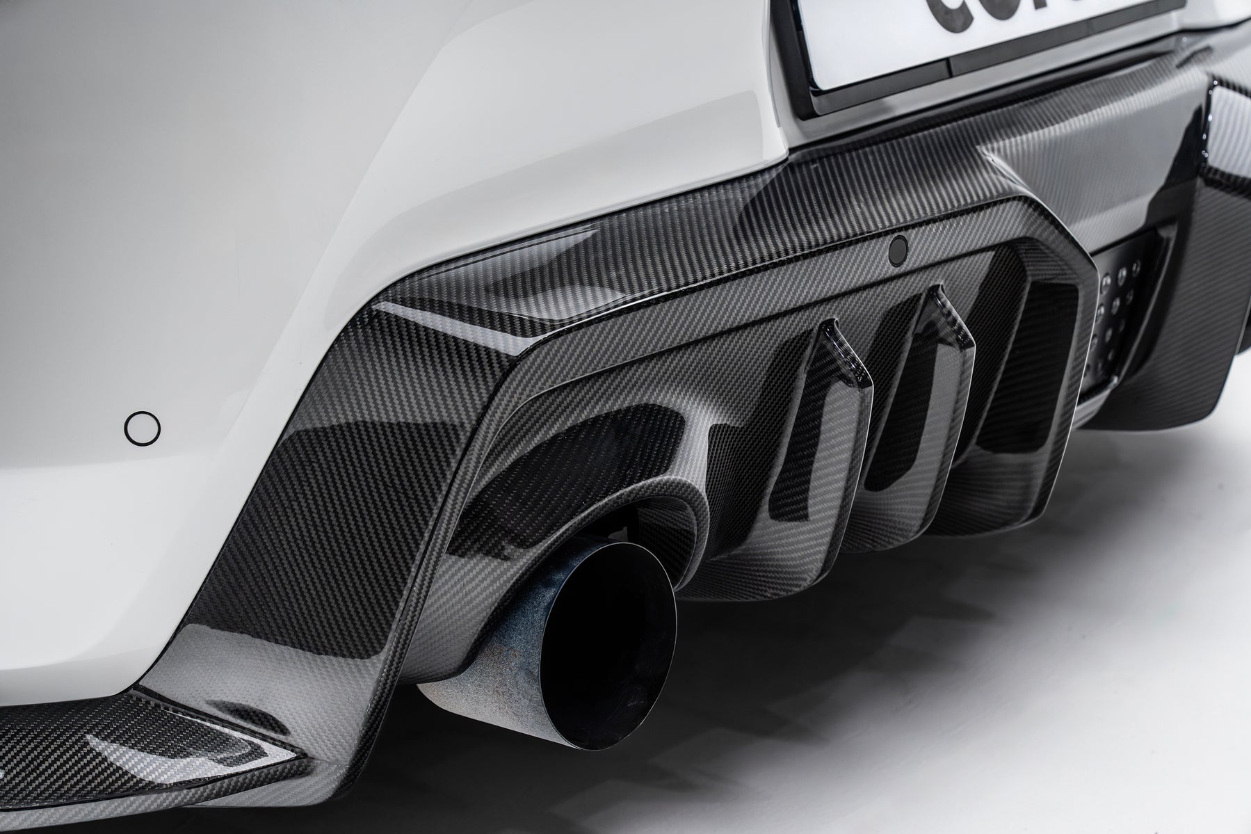 TOYOTA GR SUPRA CARBON FIBER REAR DIFFUSER