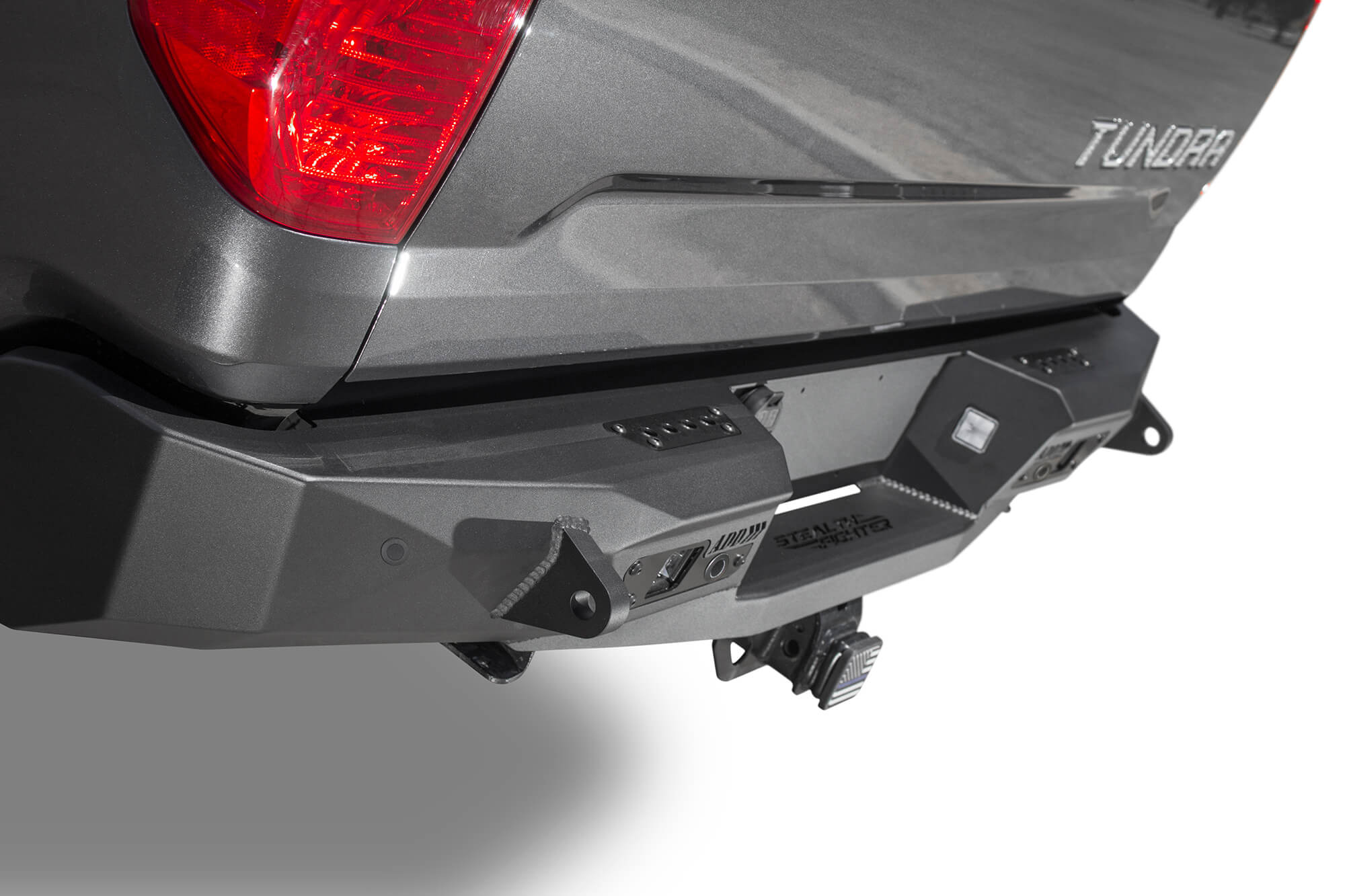 Addictive Desert Designs 2014+ Toyota Tundra Stealth Fighter Rear Bumper w/ Backup Sensor Cutouts