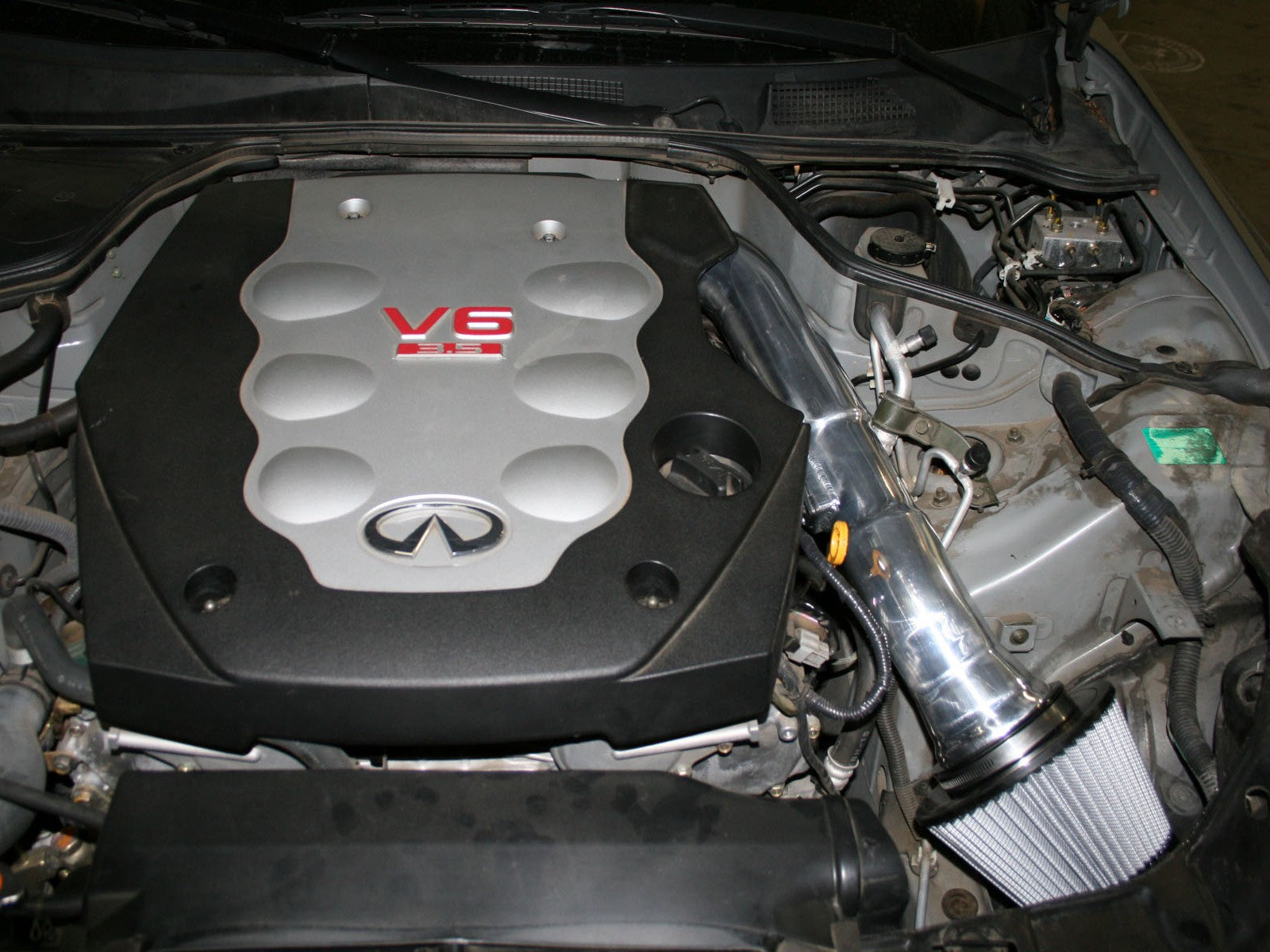 Takeda Stage-2 Cold Air Intake System w/ Pro DRY S Media Black Nissan 350Z 03-06/Infiniti G35 03.5-06 V6-3.5L - 0