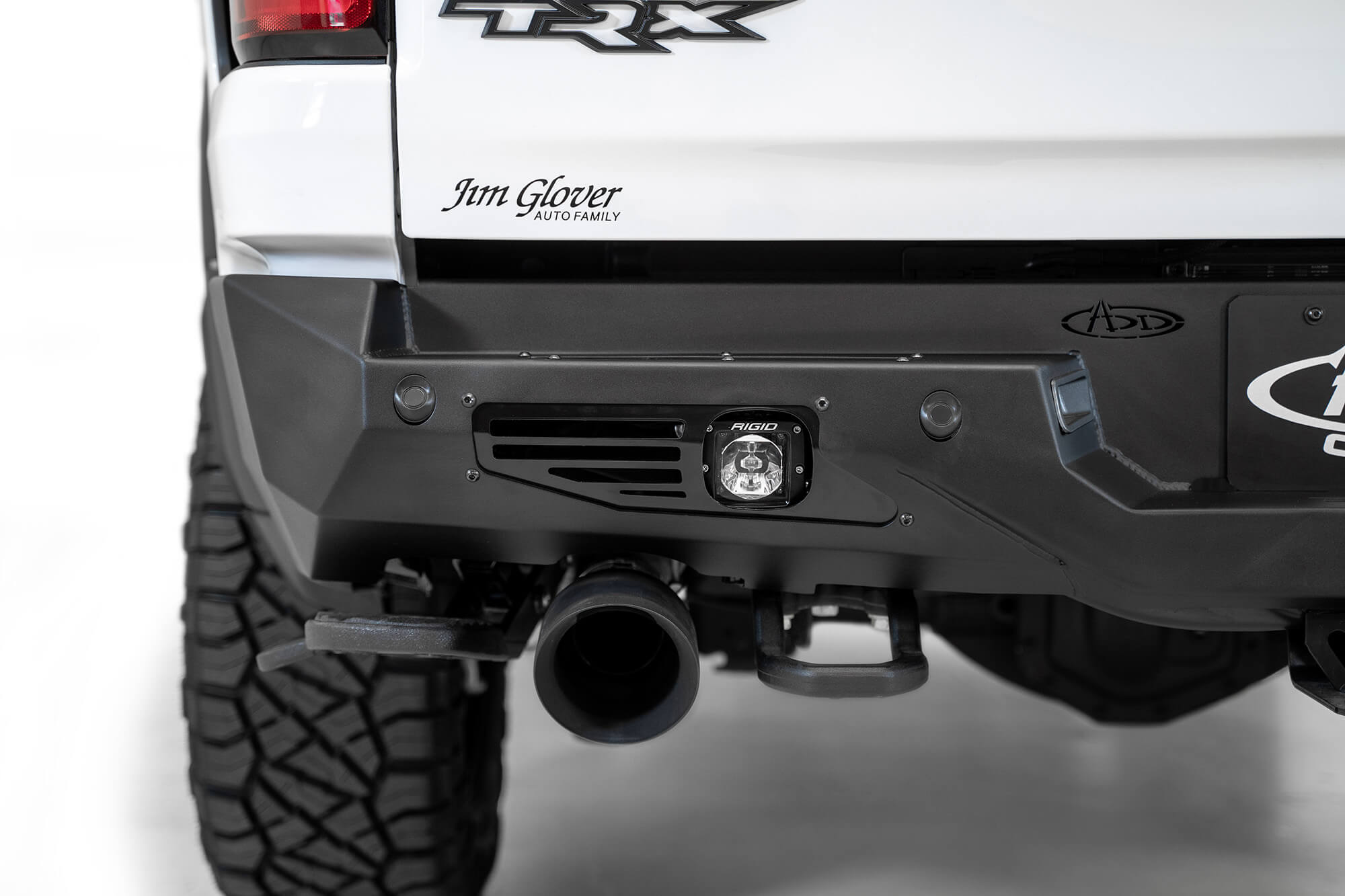 Addictive Desert Designs 2021 Dodge RAM 1500 TRX Bomber Rear Bumper - 0