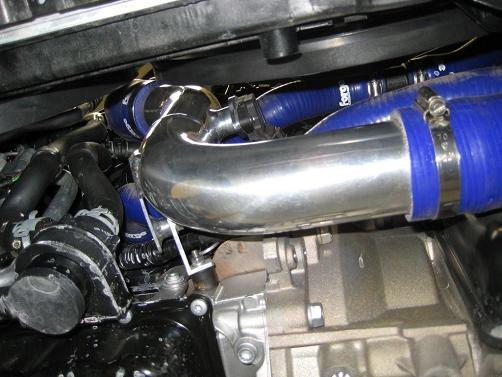 2.0T TSI BOOST HARD PIPE SET TURBO OUTLET AND THROTTLE BODY - BLUE - 0