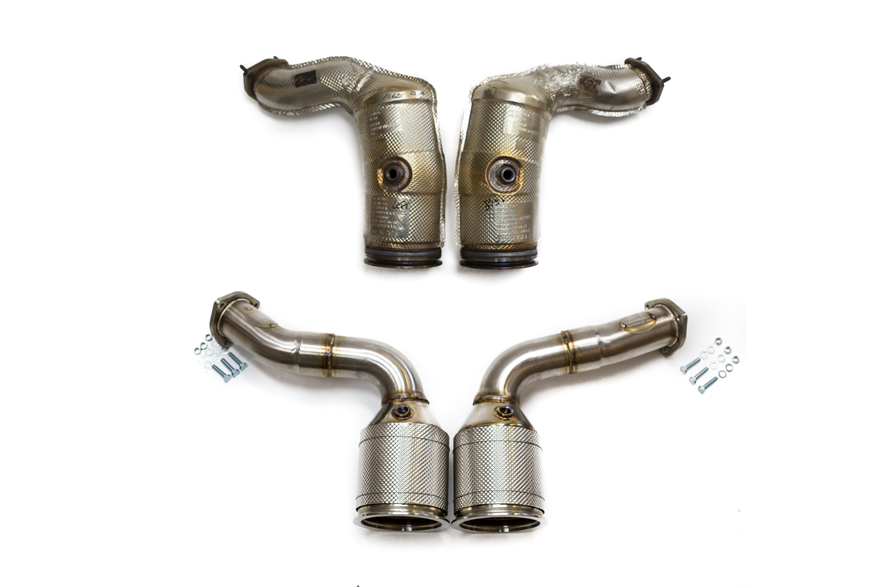 Fabspeed Audi RSQ8 Sport Catalytic Converters (2020+)