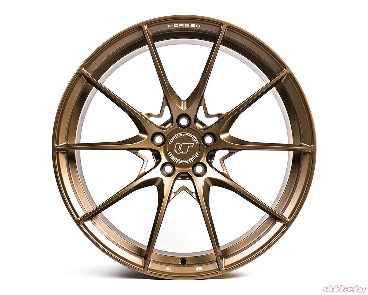 VR Forged D03 Wheel Package Corvette C8 20x9.5 21x12.5 Satin Bronze - 0