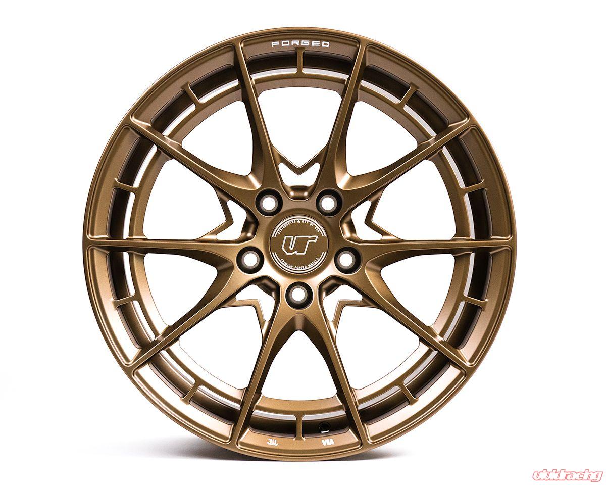 VR Forged D03-R Wheel Package Honda Civic Type-R 18x9.5 Satin Bronze - 0