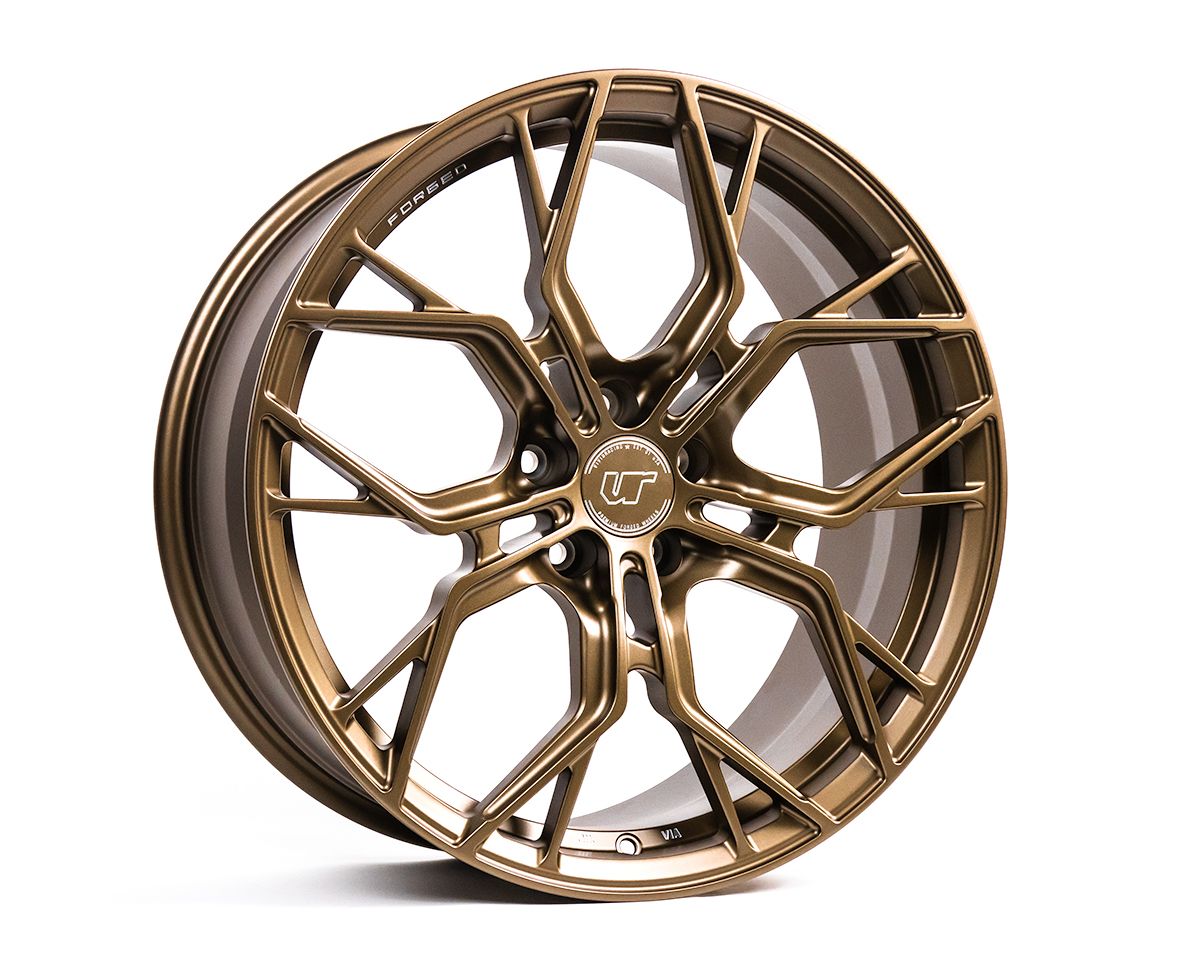 VR Forged D05 Wheel Package Mercedes AMG GT 20x9.5 21x11.5 Satin Bronze