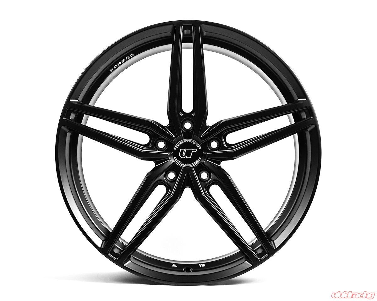 VR Forged D10 Wheel Package Audi e-tron GT Sedan 22x10 22x11.5 Matte Black - 0