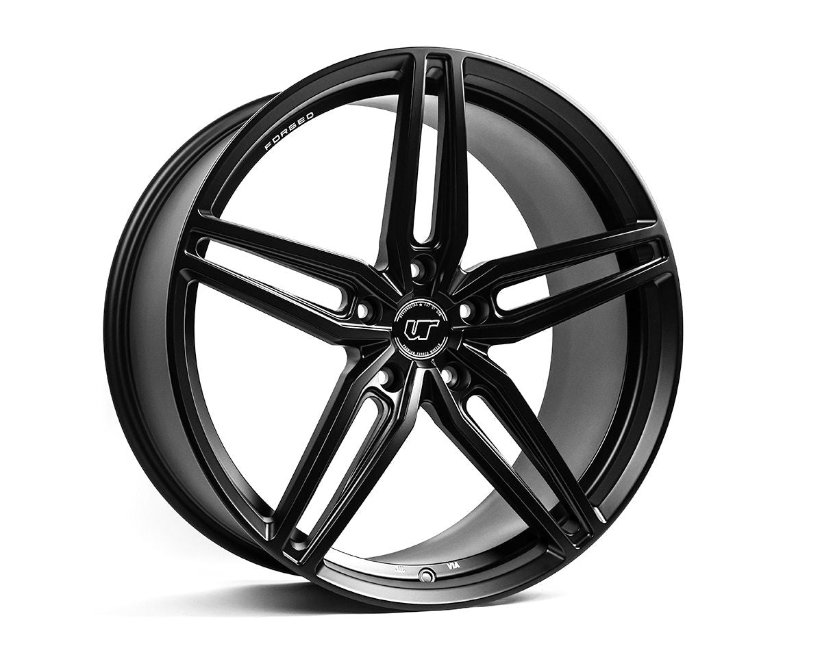 VR Forged D10 Wheel Package Audi e-tron GT Sedan 22x10 22x11.5 Matte Black