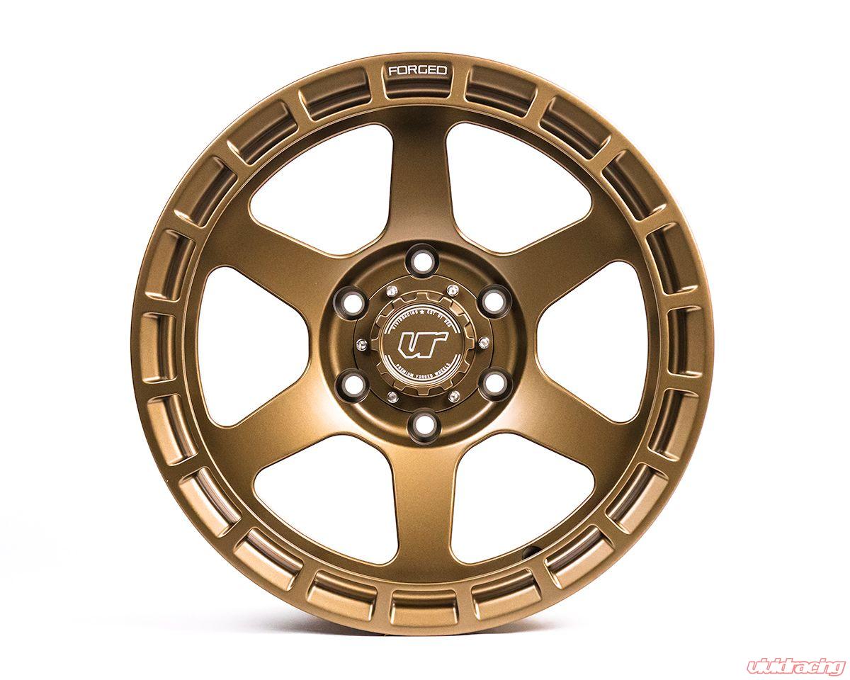 VR Forged D14 Wheel Package Ford Bronco 17x8.5 Satin Bronze - 0