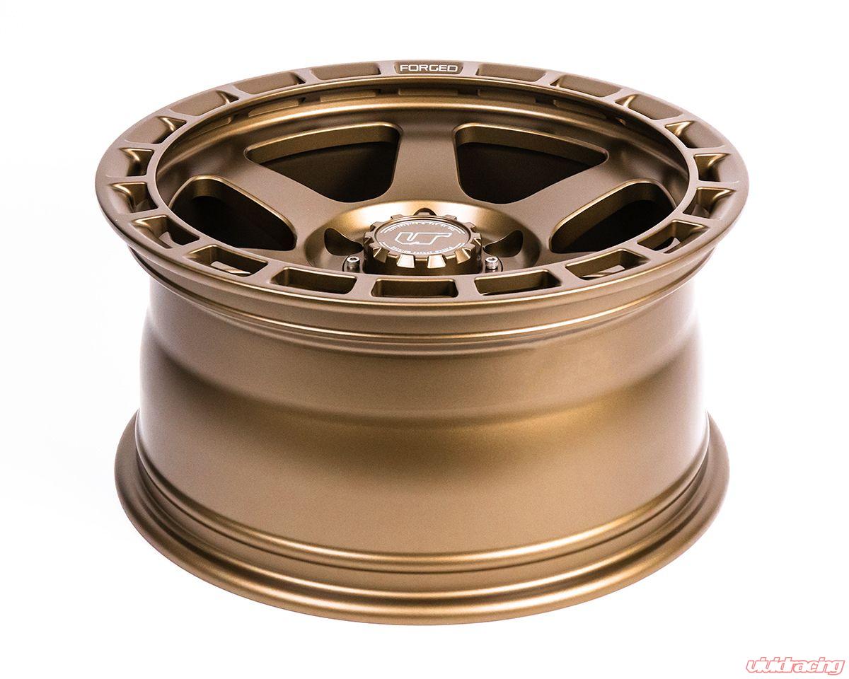 VR Forged D14 Wheel Package Ford Bronco 17x8.5 Satin Bronze