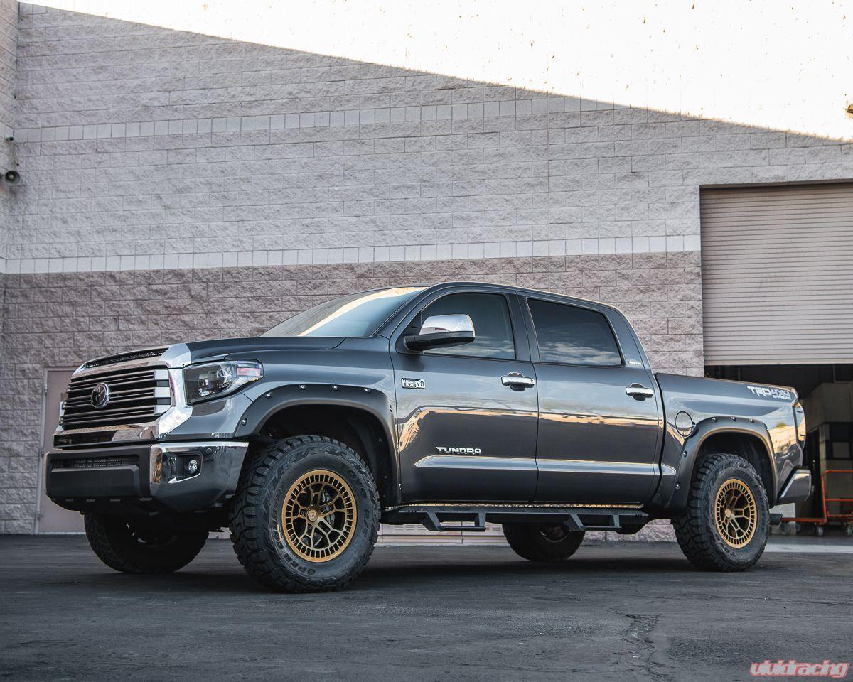 VR Forged D02 Wheel Package Toyota Tundra | Land Cruiser 18x9 Satin Bronze