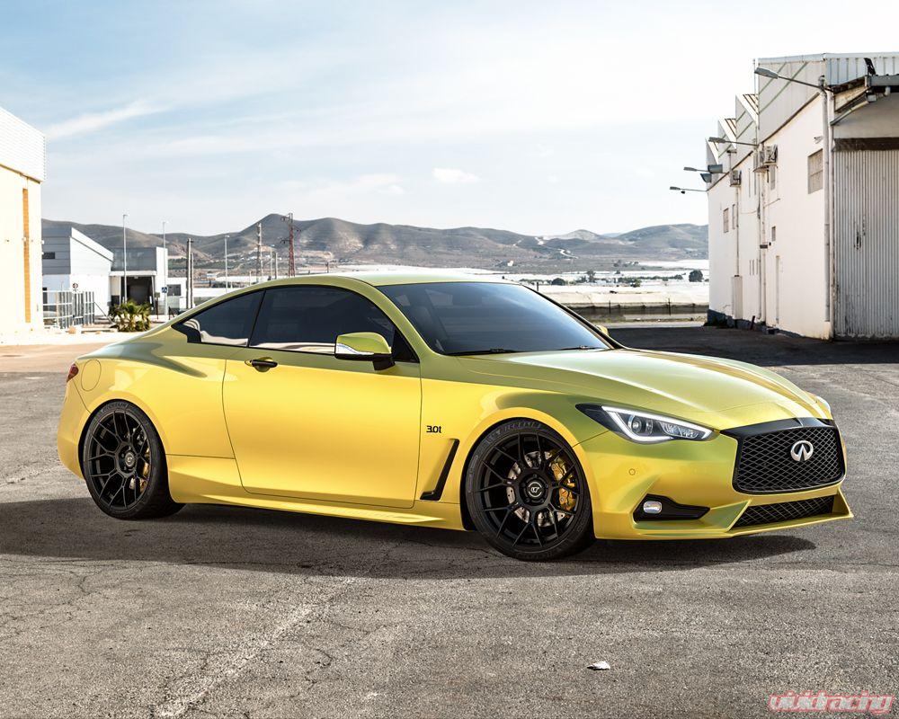 VR Forged D09 Wheel Package Infiniti Q60 Q50 20x9.5 20x10.5 Matte Black