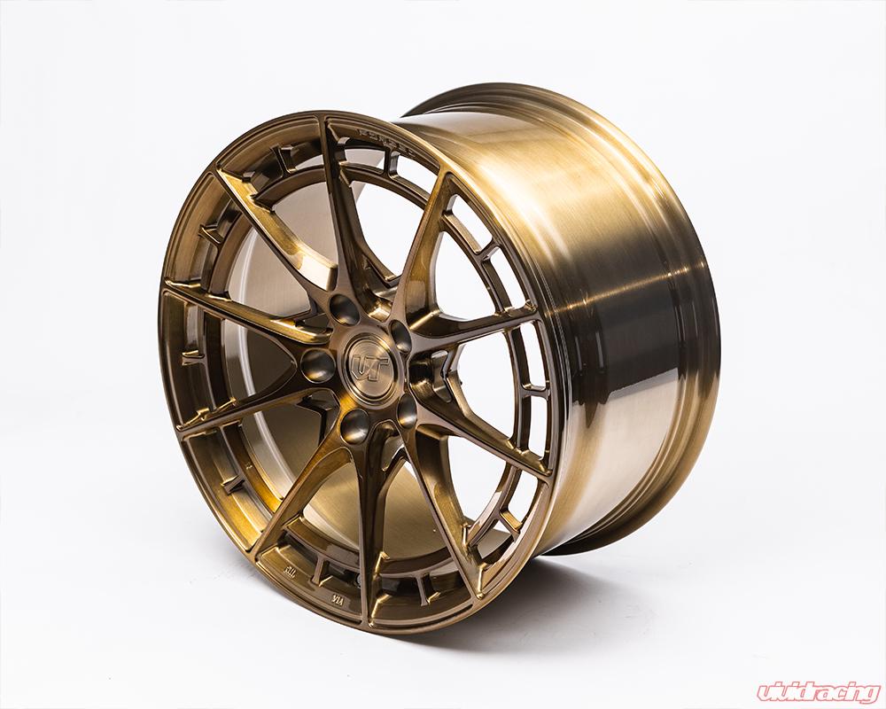 VR Forged D03-R Wheel Package Honda Civic Type-R 18x9.5 Brushed Gold