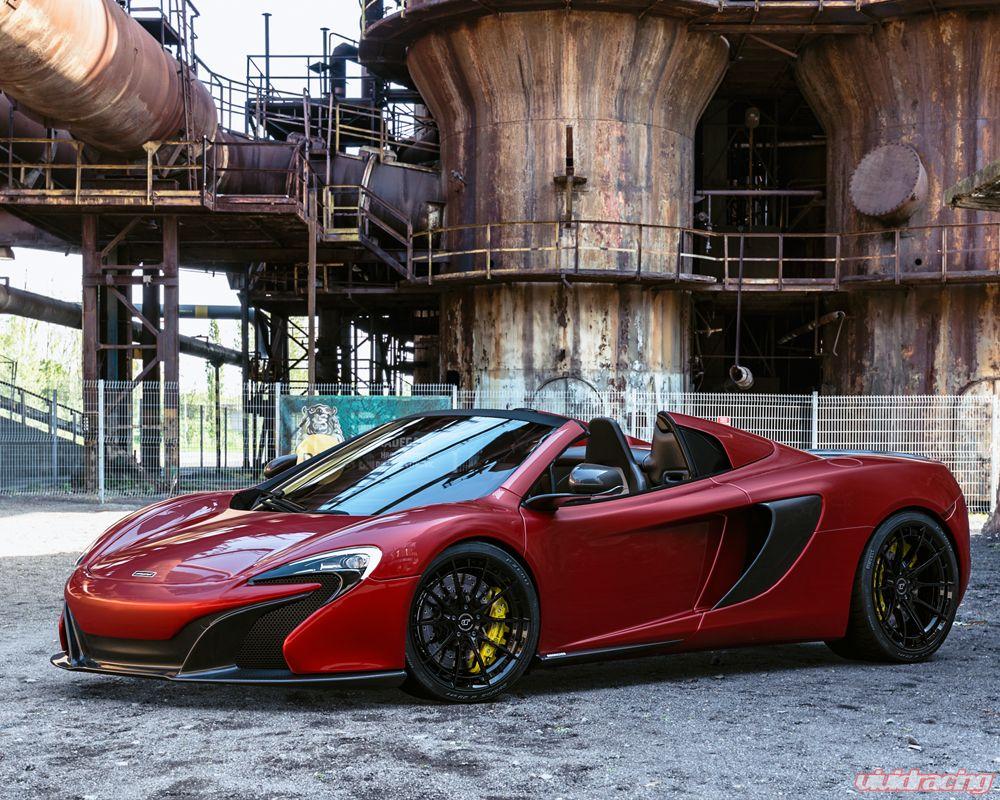 VR Forged D03-R Wheel Package McLaren 12C | 570S | 600LT | 650S 20x8.5 21x12 Gloss Black