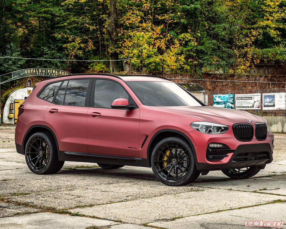 VR Forged D03-R Wheel Package BMW X3 G01 20x9.0 20x10.5 Gloss Black