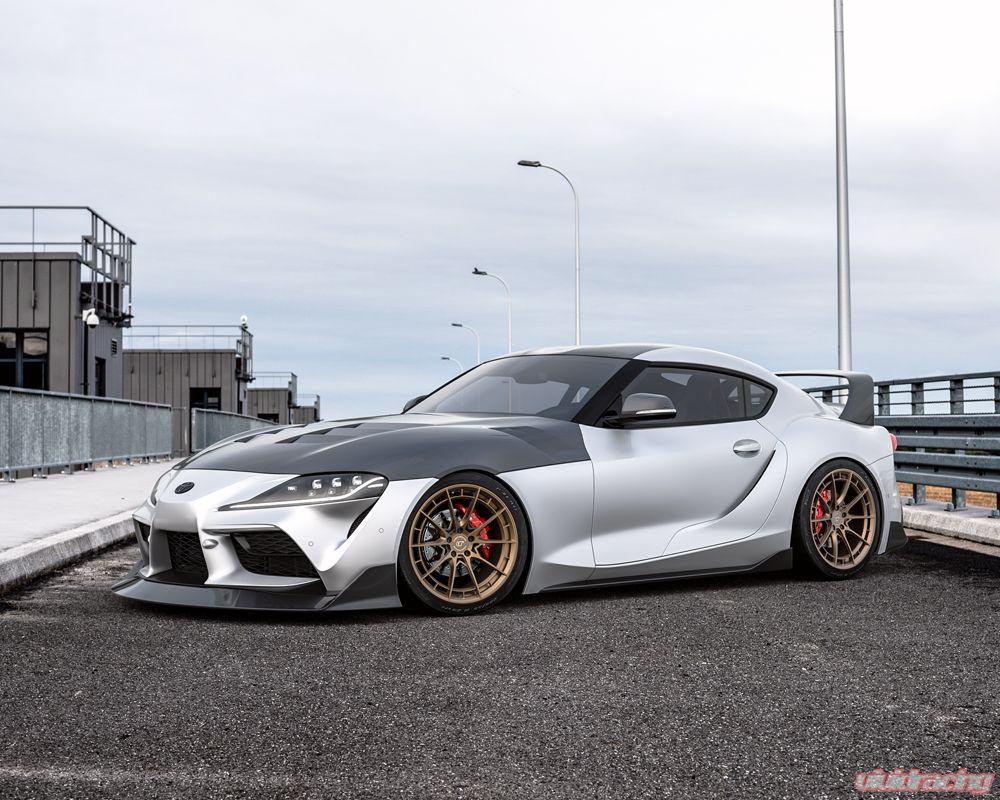 VR Forged D03-R Wheel Package Toyota Supra MK5 19x9.5 19x10.5 Satin Bronze