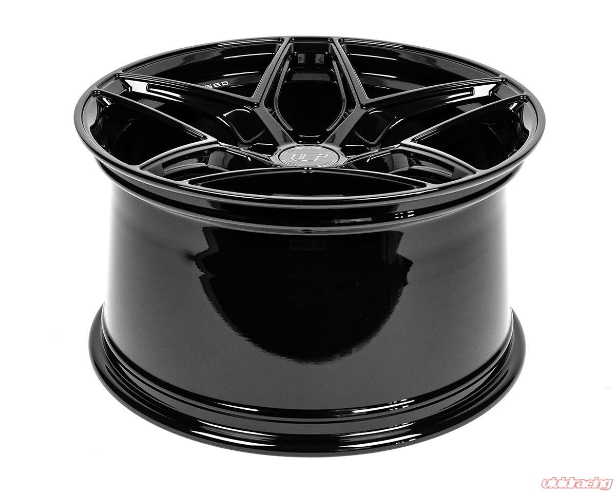 VR Forged D04 Wheel Package Ford Mustang S550 19x10 19x11 Gloss Black