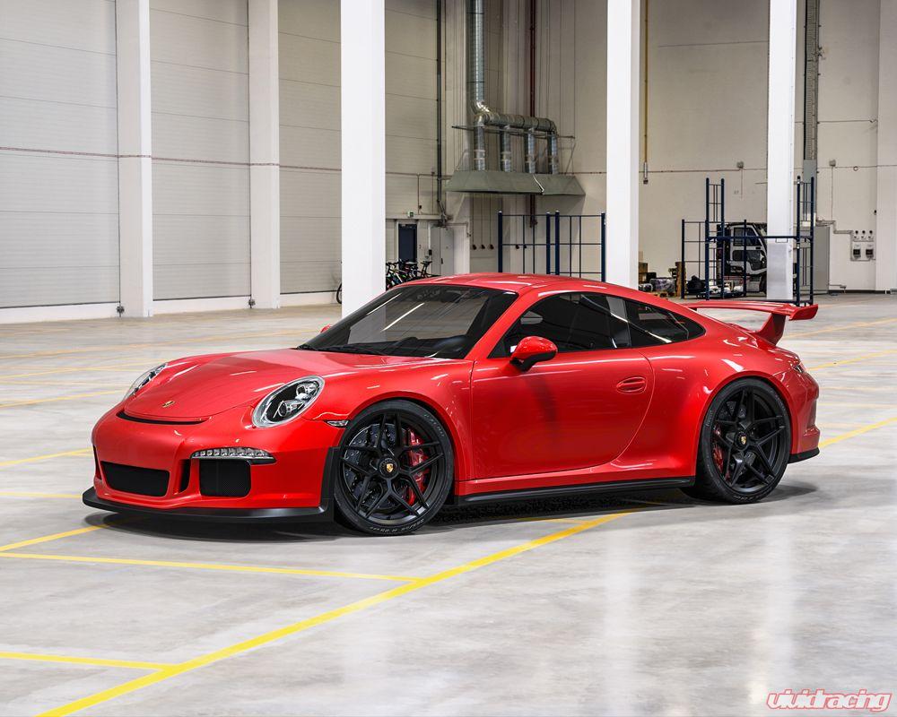 VR Forged D04 Wheel Package Porsche 991 GT3 | Turbo | GTS 20x9.0 20x12 Centerlock Matte Black