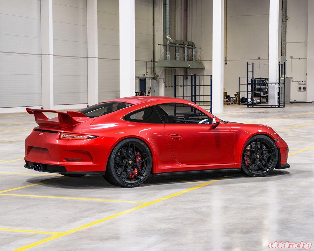 VR Forged D04 Wheel Package Porsche 991 GT3 | Turbo | GTS 20x9.0 20x12 Centerlock Matte Black