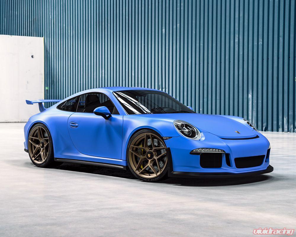 VR Forged D04 Wheel Package Porsche 991 GT3 | Turbo | GTS 20x9.0 20x12 Centerlock Satin Bronze