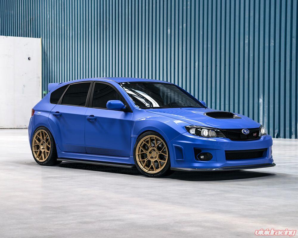 VR Forged D09 Wheel Package Subaru WRX STI 18x9.5 Satin Gold