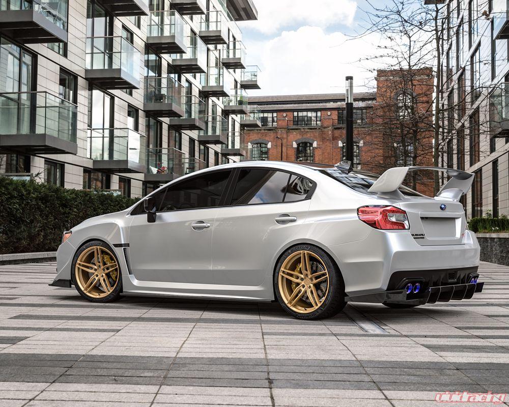 VR Forged D10 Wheel Package Subaru WRX STI 18x9.5 Satin Gold