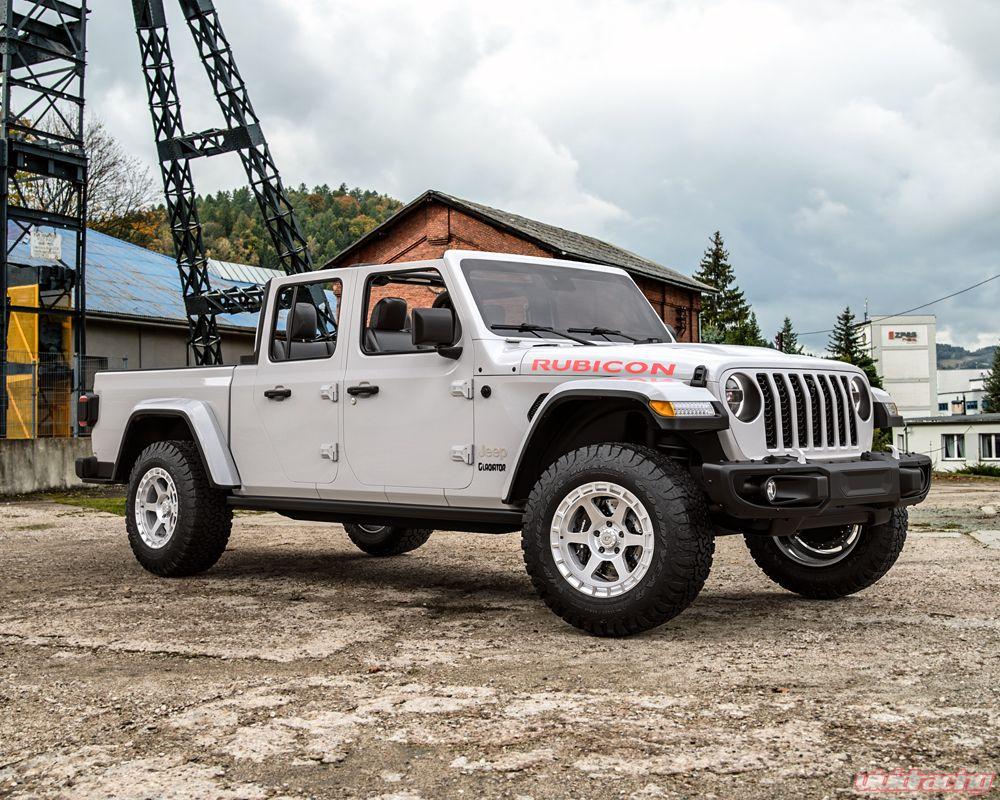 VR Forged D14 Wheel Package Jeep Wrangler JK JL | Gladiator 17x8.5 Brushed