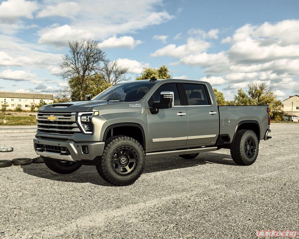 VR Forged D14 Wheel Package Chevrolet Silverado HD 2500 | 3500 18x9 Matte Black