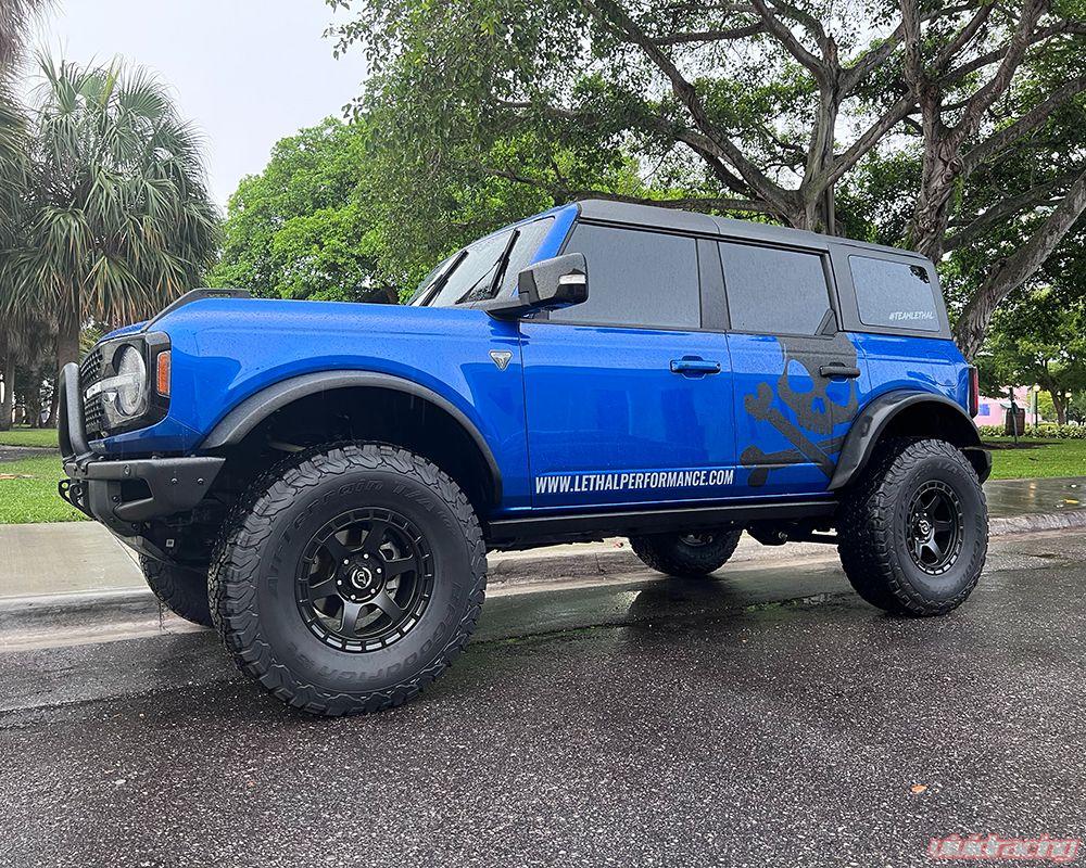 VR Forged D14 Wheel Package Ford Bronco 17x8.5 Matte Black