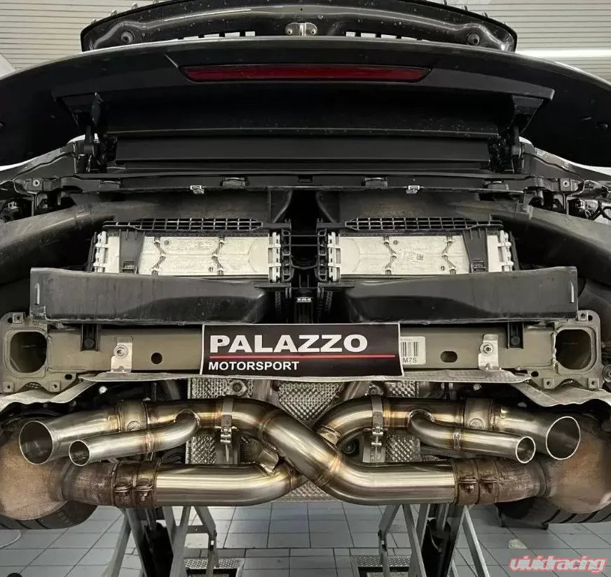 VRP Catback Valvetronic Exhaust System Iconel Porsche 992 Turbo | Turbo S 3.7L