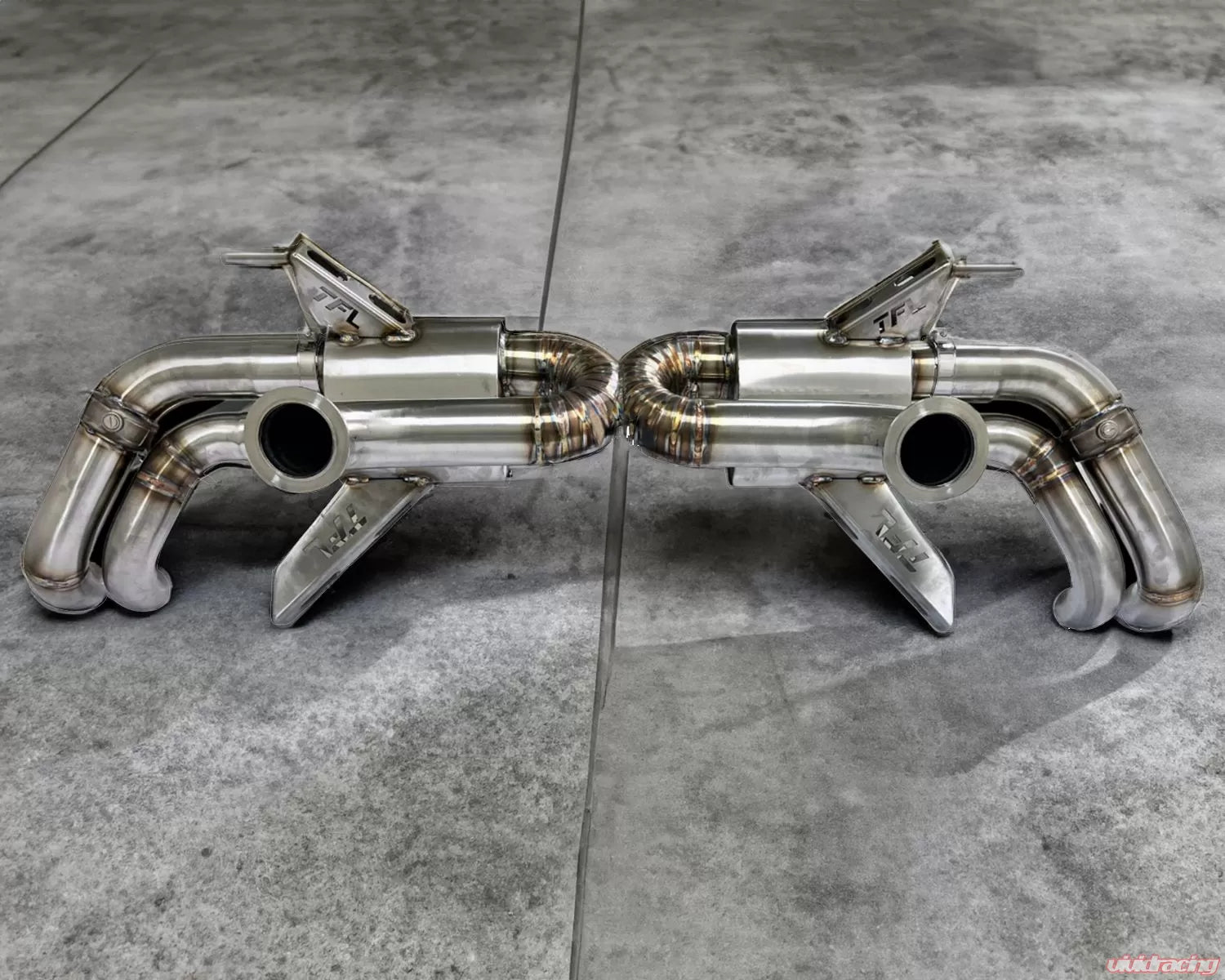 VRP Valvetronic Exhaust Muffler Stainless Steel Audi R8 V8 2007-2012