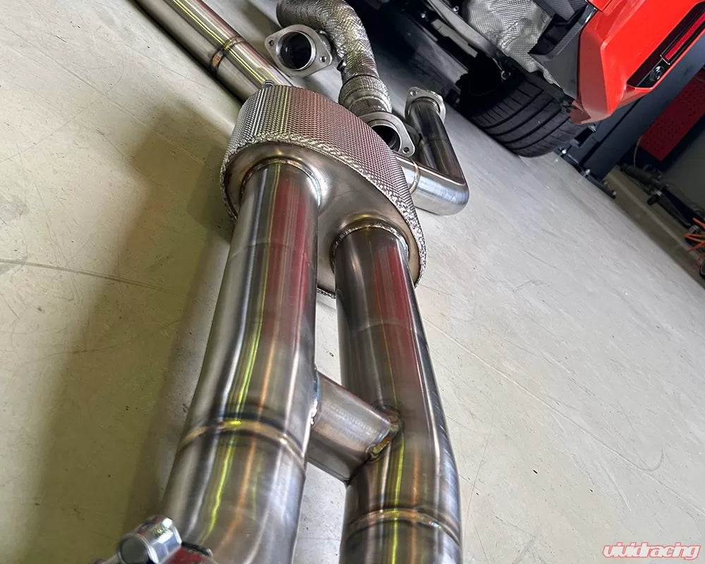 VRP High Flow Midpipe Stainless with Muffler BMW M2 G87