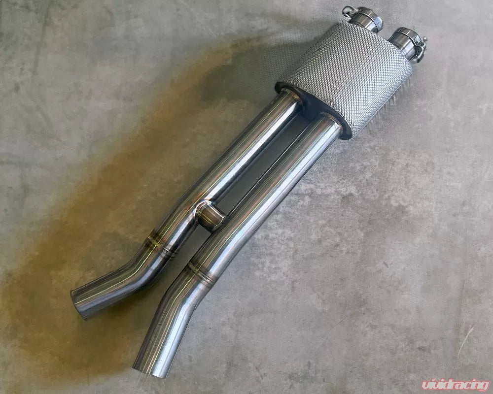 VRP High Flow Midpipe Stainless with Muffler BMW M2 G87