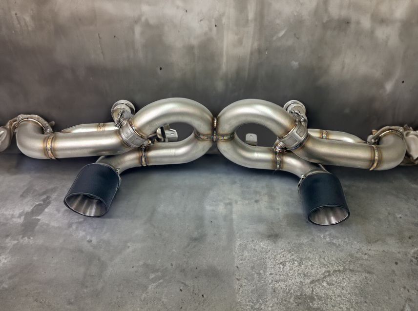 VRP Catback Valvetronic Exhaust System Stainless Steel Porsche 718 Cayman GT4RS