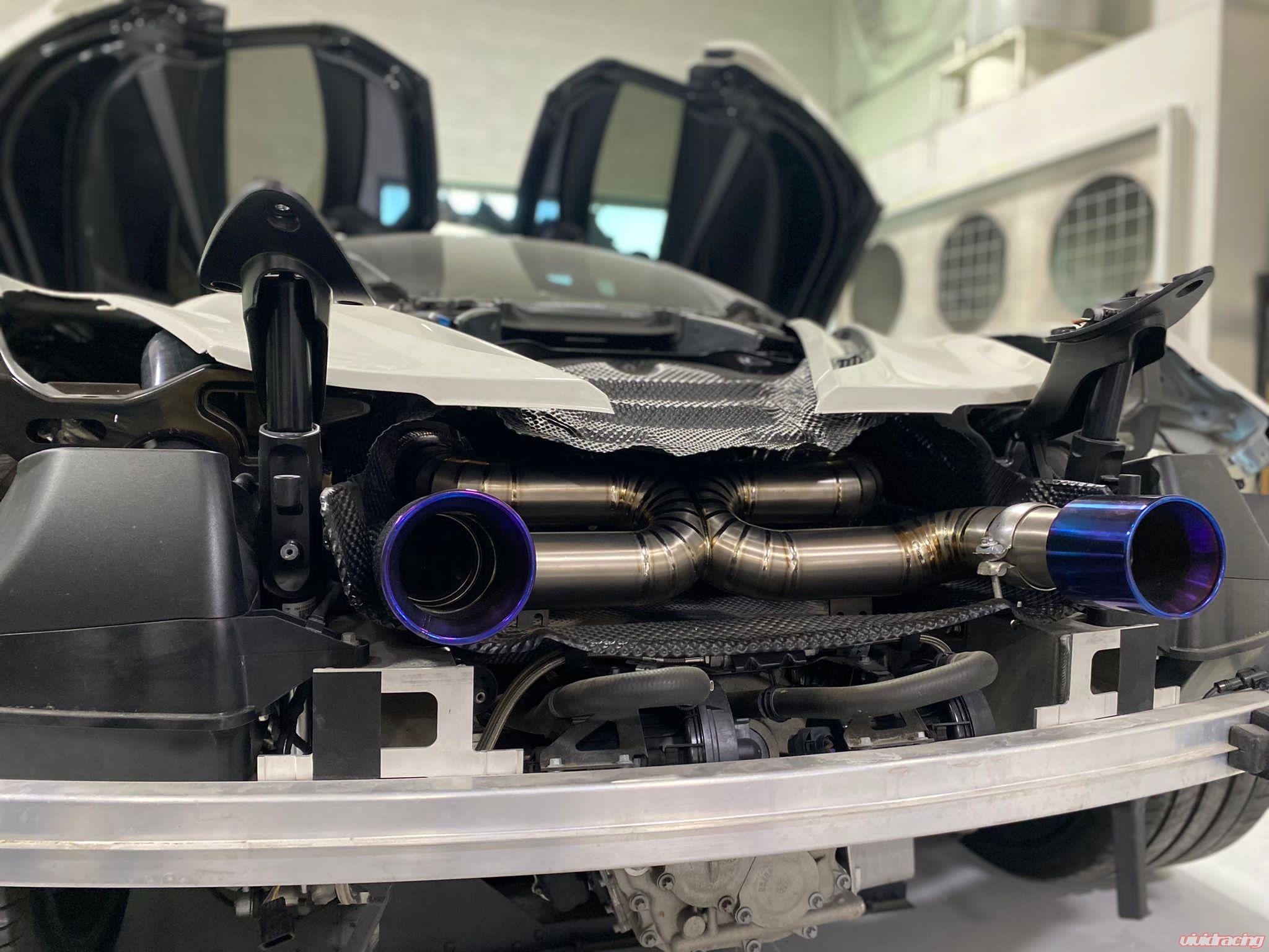 VR Performance Mclaren 720S Titanium Exhaust System