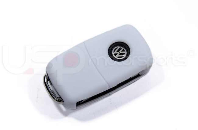 Silicone Key Fob Jelly (VW Models)- White