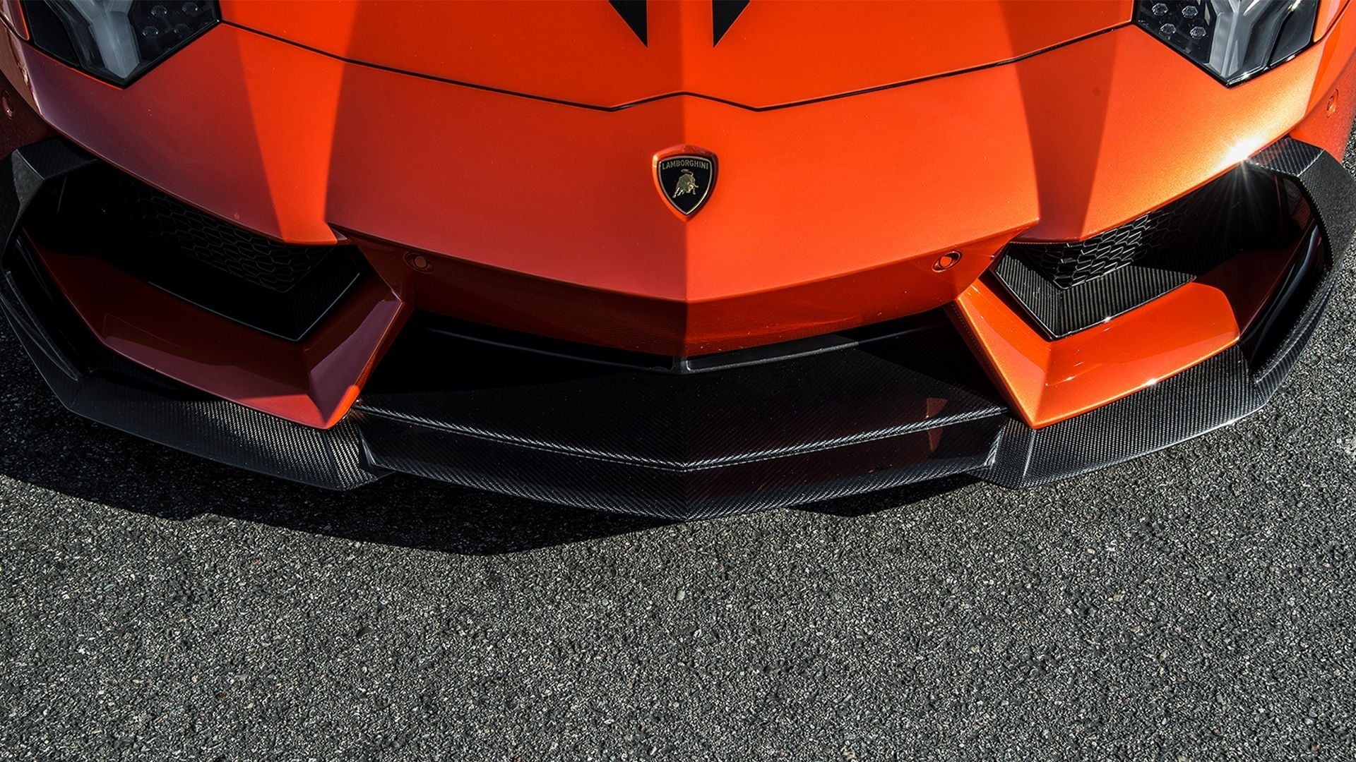 LAMBORGHINI AVENTADOR ZARAGOZA EDIZIONE AERO FRONT SPOILER