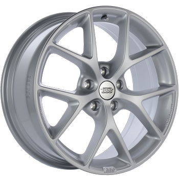 BBS SR 18 X 8 +32 5 X 120 PFS SILVER