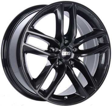 BBS SX 17 X 7.5 +35 5 X 112 PFS CRYSTAL BLACK