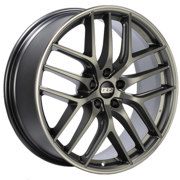 BBS CC-R 19 X 10 +38 5 X 120 PFS SATIN PLATINUM