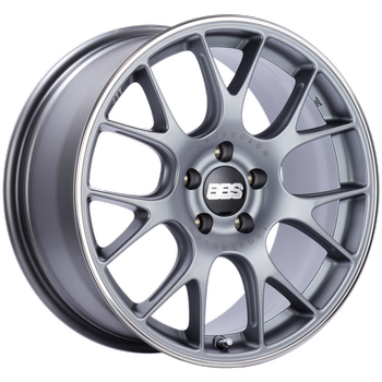 BBS CHR 18 X 8 +38 5 X 100 PFS TITANIUM w/STAINLESS LIP