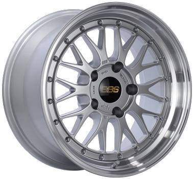 BBS LM 19 X 8.5 +32 5 X 120 PFS DIAMOND SILVER