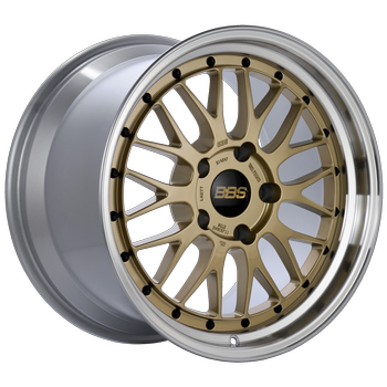 BBS LM 19 X 12 +44 5 X 130 CB71.6 GOLD POLISHED