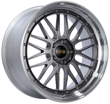 BBS LM 18 X 8.5 +38 5 X 112 PFS DIAMON BLACK POLISHED