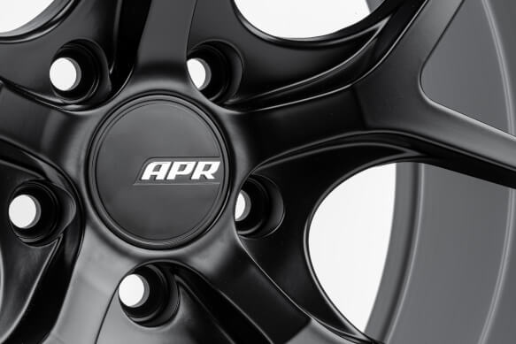 APR A01 FLOW FORMED WHEELS (19X8.5) (SATIN BLACK) (1 WHEEL)