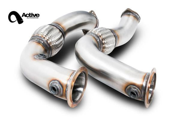 BMW S63 DOWNPIPES | V8 BMW X5 M AND X6 M BY BMW TUNER, ACTIVE AUTOWERKE - 0