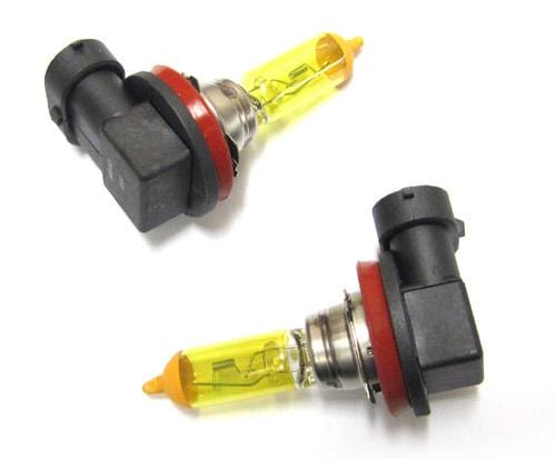 EmK H8 Pure Yellow Headlight Bulb Set