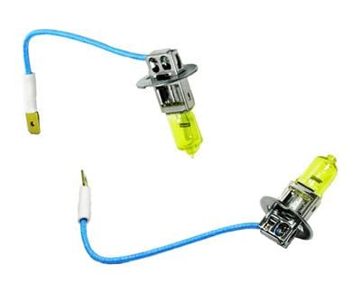 EmK H3 Pure Yellow Headlight Bulb Set