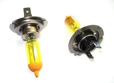 EmK H7 Pure Yellow Headlight Bulb Set