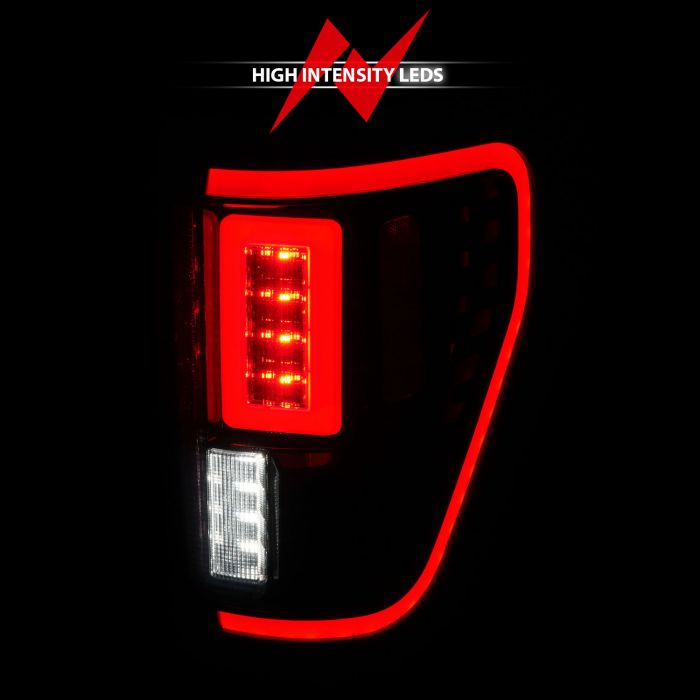 ANZOUSA SMOKE LENS LED TAILLIGHT: 2021+ FORD F-150