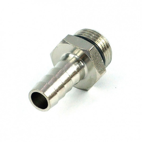 NUKE 1/4 BSPP BARB FITTING TO 6 MM HOSE